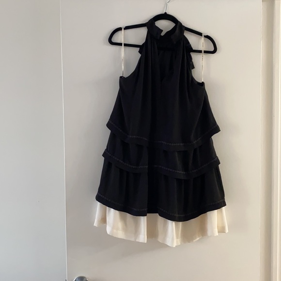 Halston Heritage Black&White Dress - Picture 3 of 6